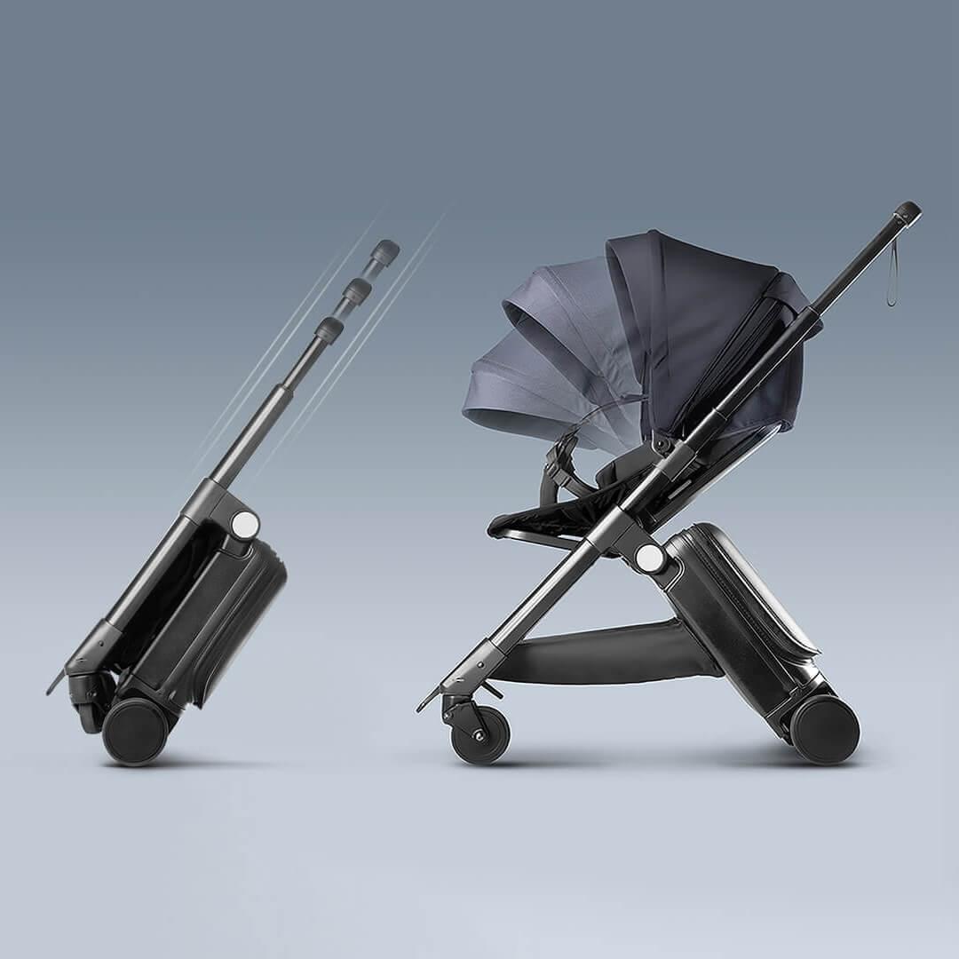 Collapsible stroller for travel